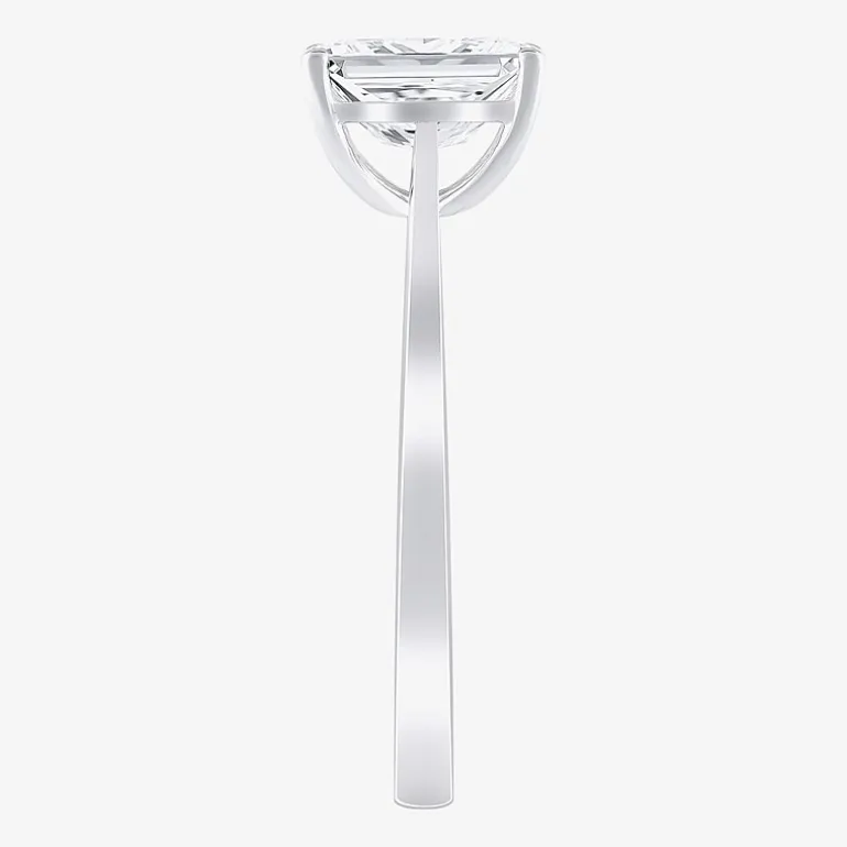 1 CT. Lab-Grown (G / VS2) Diamond Radiant-cut Solitaire Engagement Ring in 10K Gold