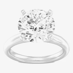 5 CT. Round Lab-Grown (F / VS1) Diamond Solitaire Engagement Ring in 14k Gold