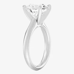 5 CT. Round Lab-Grown (F / VS1) Diamond Solitaire Engagement Ring in 14k Gold