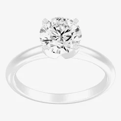 2 CT. Round Lab-Grown (G / SI2) Diamond Solitaire Engagement Ring in 14K Gold