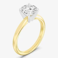 2 CT. Round Lab-Grown (G / SI2) Diamond Solitaire Engagement Ring in 14K Gold