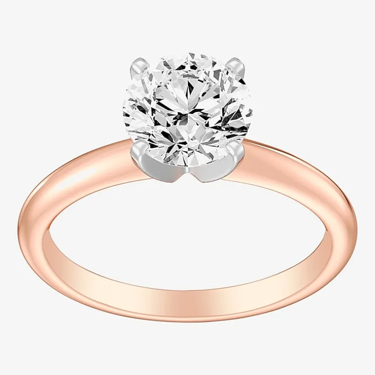 2 CT. Round Lab-Grown (G / SI2) Diamond Solitaire Engagement Ring in 14K Gold