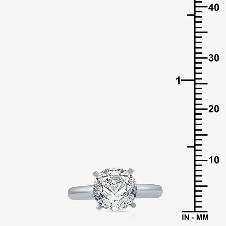 3 CT. Round Lab-Grown (G / VS2) Diamond Solitaire Engagement Ring in 14K Gold
