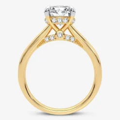 2 1/5 CT. T.W. (G-H / SI1-SI2) Lab-Grown Diamond Solitaire Engagement Ring in 14K Gold