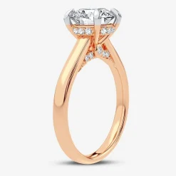 2 1/5 CT. T.W. (G-H / SI1-SI2) Lab-Grown Diamond Solitaire Engagement Ring in 14K Gold