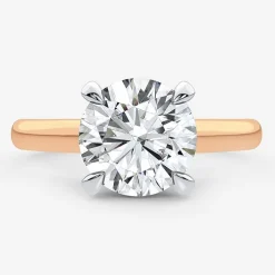 2 1/5 CT. T.W. (G-H / SI1-SI2) Lab-Grown Diamond Solitaire Engagement Ring in 14K Gold