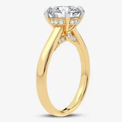 2 1/5 CT. T.W. (G-H / SI1-SI2) Lab-Grown Diamond Solitaire Engagement Ring in 14K Gold