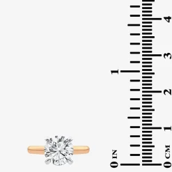 2 1/5 CT. T.W. (G-H / SI1-SI2) Lab-Grown Diamond Solitaire Engagement Ring in 14K Gold