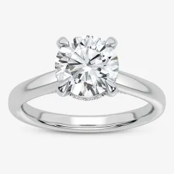 2 1/5 CT. T.W. (G-H / SI1-SI2) Lab-Grown Diamond Solitaire Engagement Ring in 14K Gold