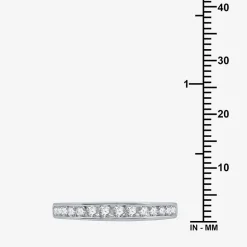 1/2 CT. T.W. Lab-Grown Diamond Wedding Band in 10K or 14K Gold