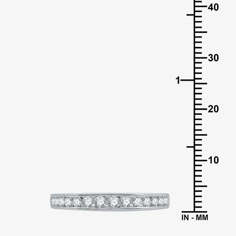 1/2 CT. T.W. Lab-Grown Diamond Wedding Band in 10K or 14K Gold