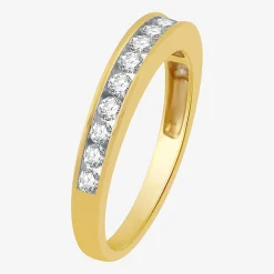 1/2 CT. T.W. Lab-Grown Diamond Wedding Band in 10K or 14K Gold