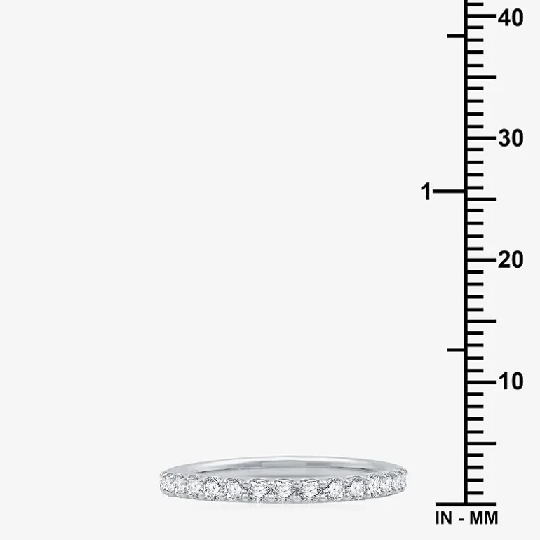 1/2 CT. T.W. Lab-Grown Diamond Wedding Band in 10K or 14K Gold.