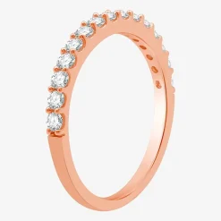 1/2 CT. T.W. Lab-Grown Diamond Wedding Band in 10K or 14K Gold.