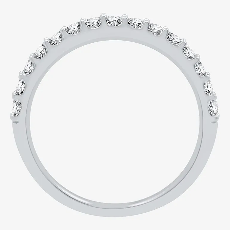 1/2 CT. T.W. Lab-Grown Diamond Wedding Band in 10K or 14K Gold.