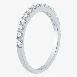 1/2 CT. T.W. Lab-Grown Diamond Wedding Band in 10K or 14K Gold.