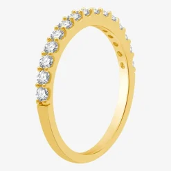 1/2 CT. T.W. Lab-Grown Diamond Wedding Band in 10K or 14K Gold.