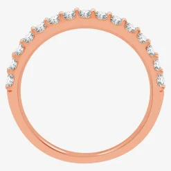 1/2 CT. T.W. Lab-Grown Diamond Wedding Band in 10K or 14K Gold.