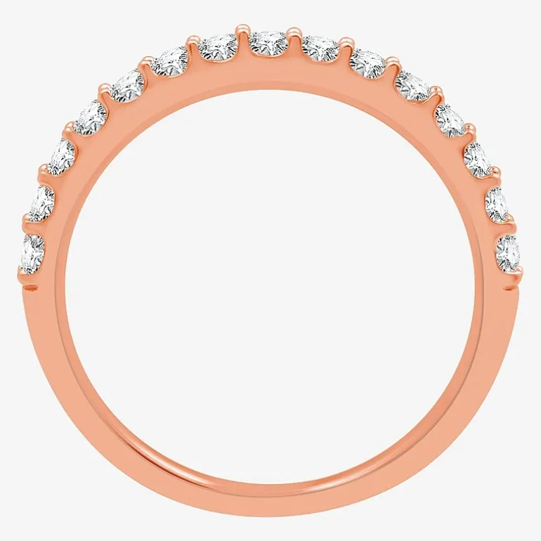 1/2 CT. T.W. Lab-Grown Diamond Wedding Band in 10K or 14K Gold.