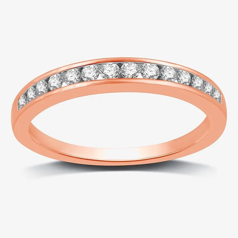 1/4 CT. T.W. Lab-Grown Diamond Wedding Band in 10K or 14K Gold