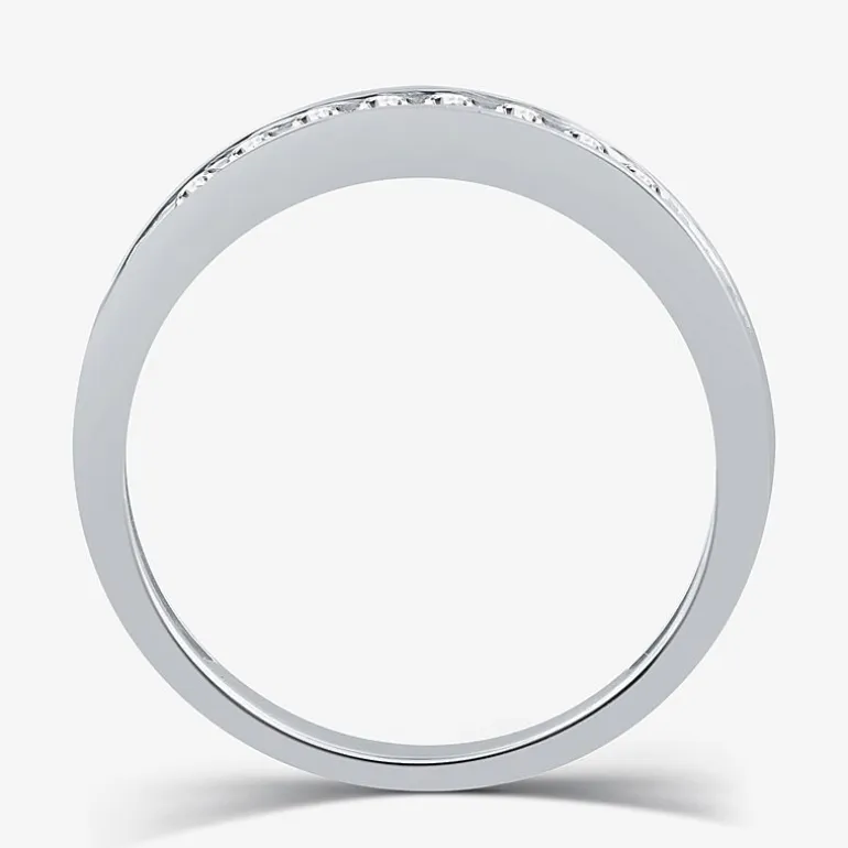 1/4 CT. T.W. Lab-Grown Diamond Wedding Band in 10K or 14K Gold