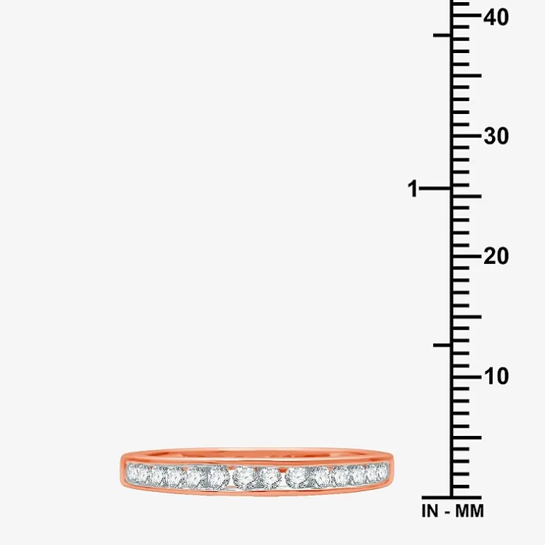 1/4 CT. T.W. Lab-Grown Diamond Wedding Band in 10K or 14K Gold