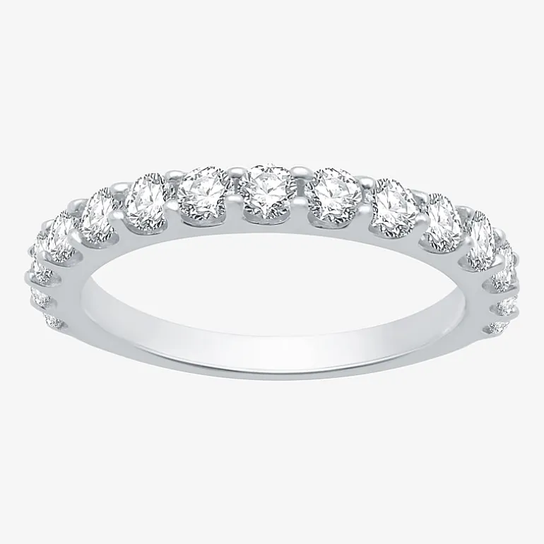 1 CT.T.W. Lab-Grown Diamond Wedding Band in 10K or 14K Gold