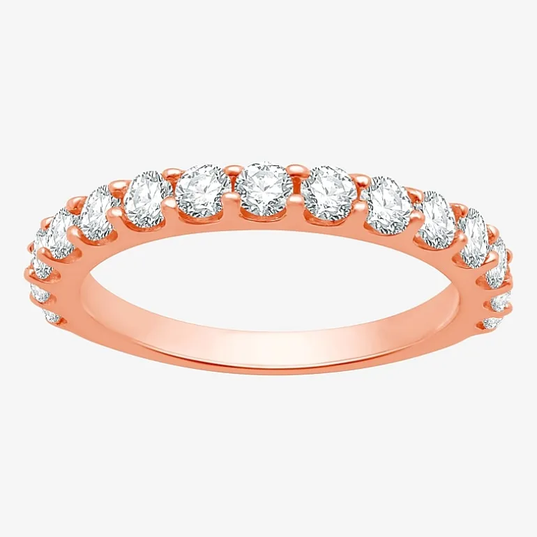 1 CT.T.W. Lab-Grown Diamond Wedding Band in 10K or 14K Gold