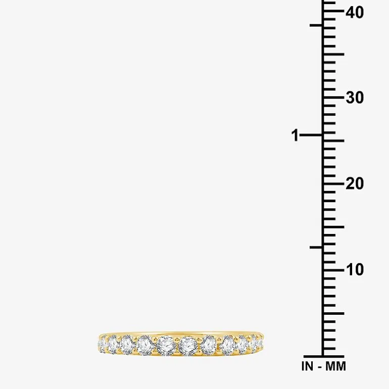 1 CT.T.W. Lab-Grown Diamond Wedding Band in 10K or 14K Gold