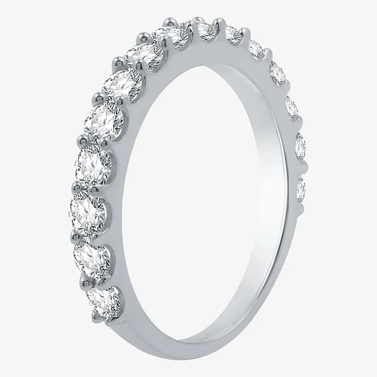 1 CT.T.W. Lab-Grown Diamond Wedding Band in 10K or 14K Gold