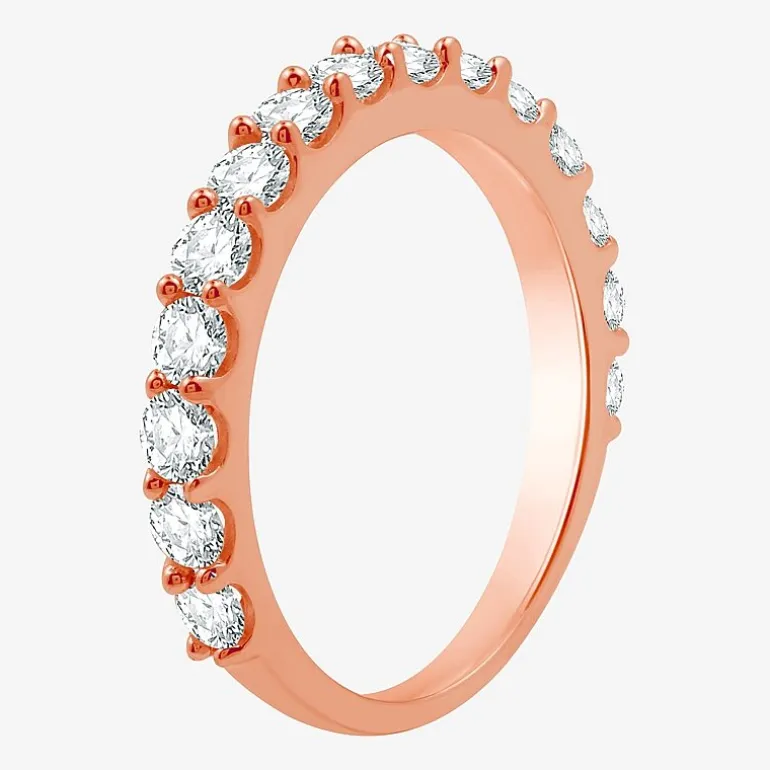 1 CT.T.W. Lab-Grown Diamond Wedding Band in 10K or 14K Gold
