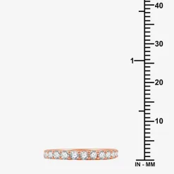 1 CT.T.W. Lab-Grown Diamond Wedding Band in 10K or 14K Gold