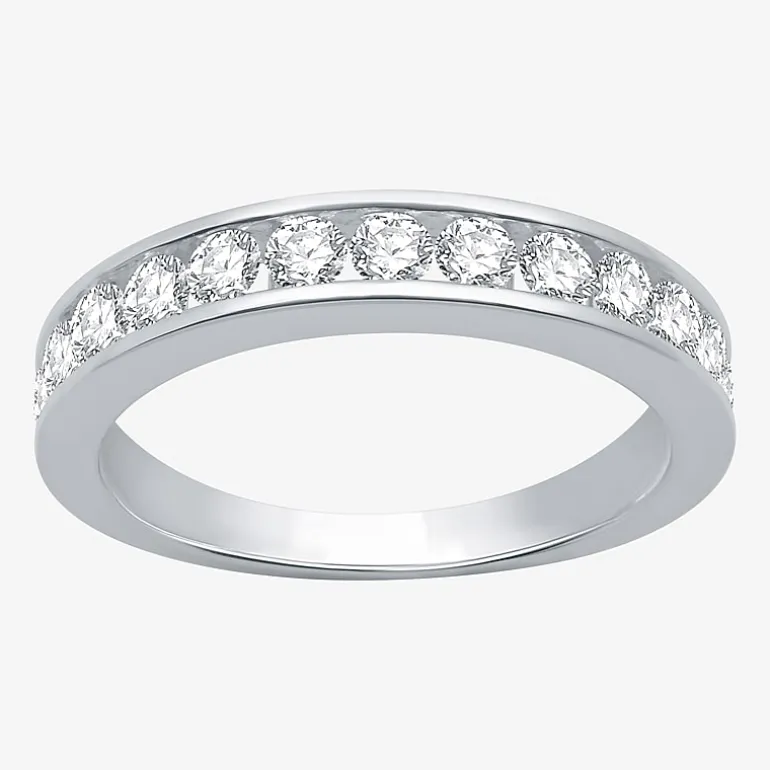 1 CT. T.W. Lab-Grown Diamond Wedding Band in 10K or 14K Gold