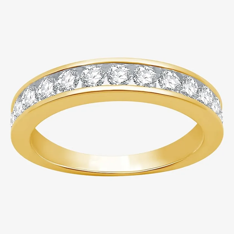 1 CT. T.W. Lab-Grown Diamond Wedding Band in 10K or 14K Gold