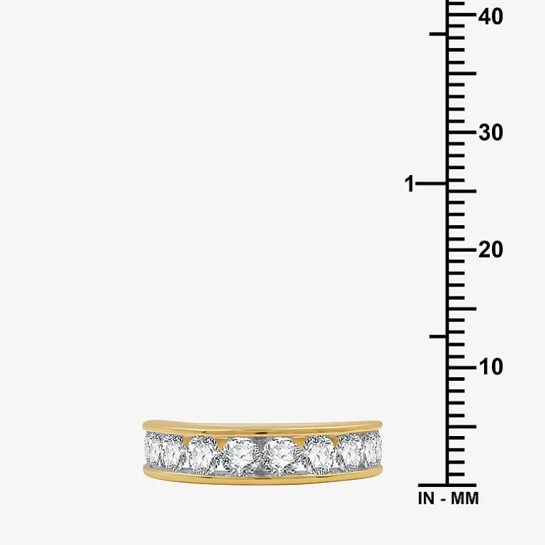 1 1/2 CT. T.W. Lab-Grown (G / SI1-SI2) Diamond Wedding Band in 10K or 14K Gold