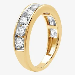 1 1/2 CT. T.W. Lab-Grown (G / SI1-SI2) Diamond Wedding Band in 10K or 14K Gold