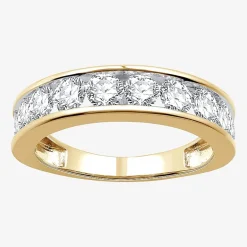 1 1/2 CT. T.W. Lab-Grown (G / SI1-SI2) Diamond Wedding Band in 10K or 14K Gold