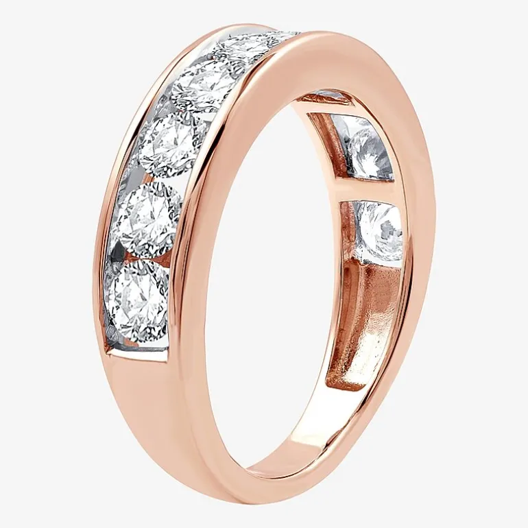 1 1/2 CT. T.W. Lab-Grown (G / SI1-SI2) Diamond Wedding Band in 10K or 14K Gold