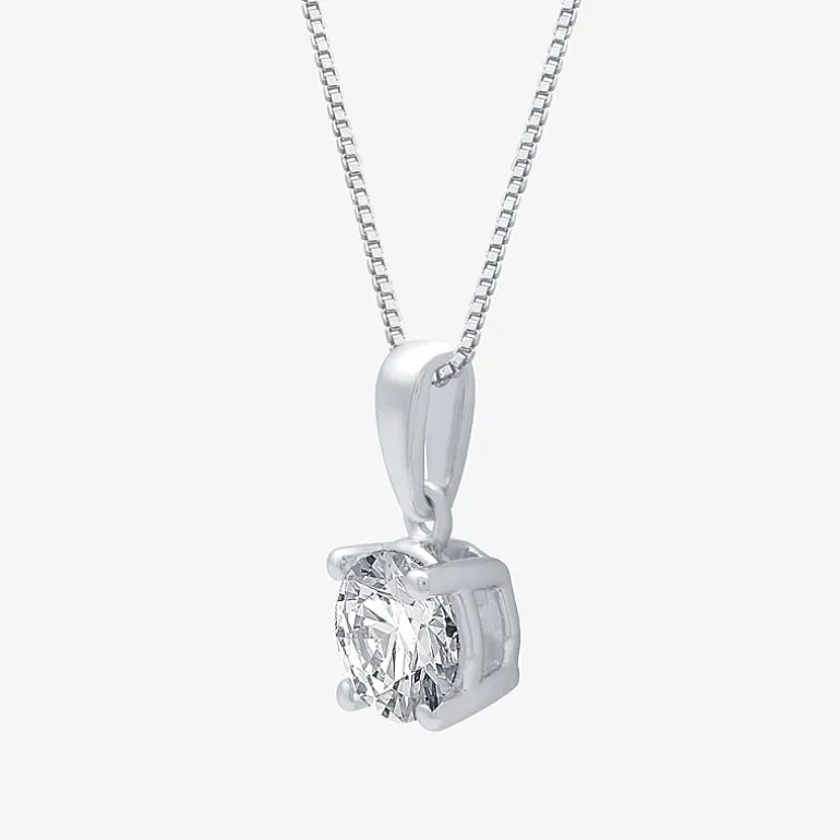 3 CT. T.W. Lab Grown White Diamond 14K Gold Round Jewelry Set