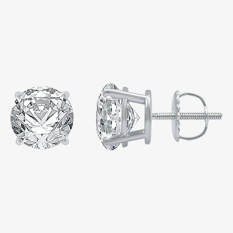 3 CT. T.W. Lab Grown White Diamond 14K Gold Round Jewelry Set