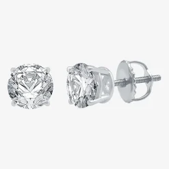 3 CT. T.W. Lab Grown White Diamond 14K Gold Round Jewelry Set