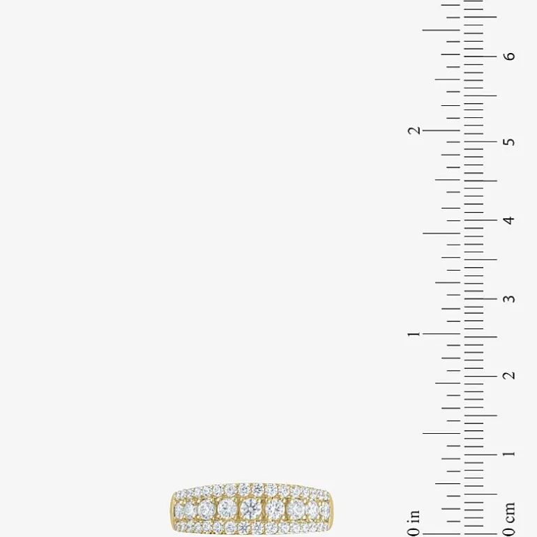 1 CT.T.W. Natural Diamond 14K Gold Anniversary Band