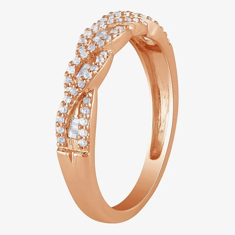 1/4 CT.T.W. Natural Diamond 10K Gold Anniversary Wedding Band