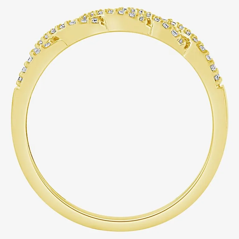 1/4 CT.T.W. Natural Diamond 10K Gold Anniversary Wedding Band