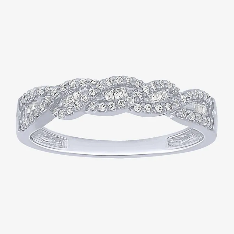 1/4 CT.T.W. Natural Diamond 10K Gold Anniversary Wedding Band