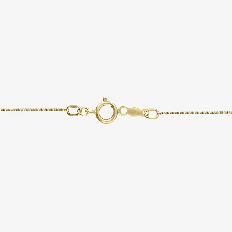 3/4 CT.T.W. Natural Diamond 10K Gold Swirl Pendant Necklace