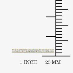 1/7 CT.T.W. Natural Diamond 10K or 14K Gold Band Ring