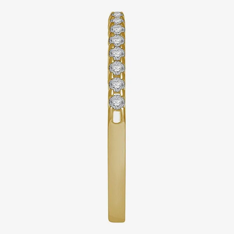 1/7 CT.T.W. Natural Diamond 10K or 14K Gold Band Ring
