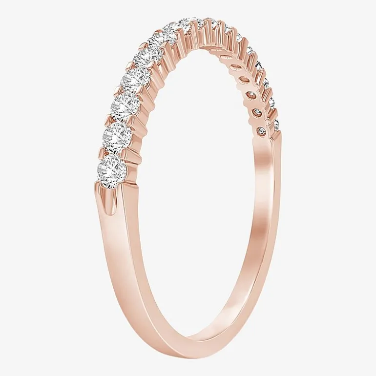 1/7 CT.T.W. Natural Diamond 10K or 14K Gold Band Ring