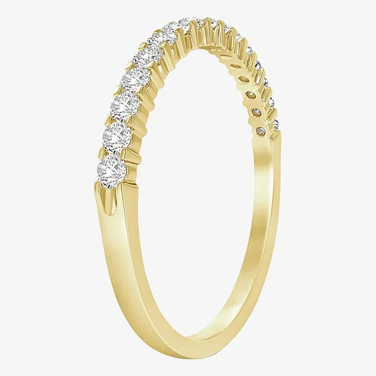 1/7 CT.T.W. Natural Diamond 10K or 14K Gold Band Ring